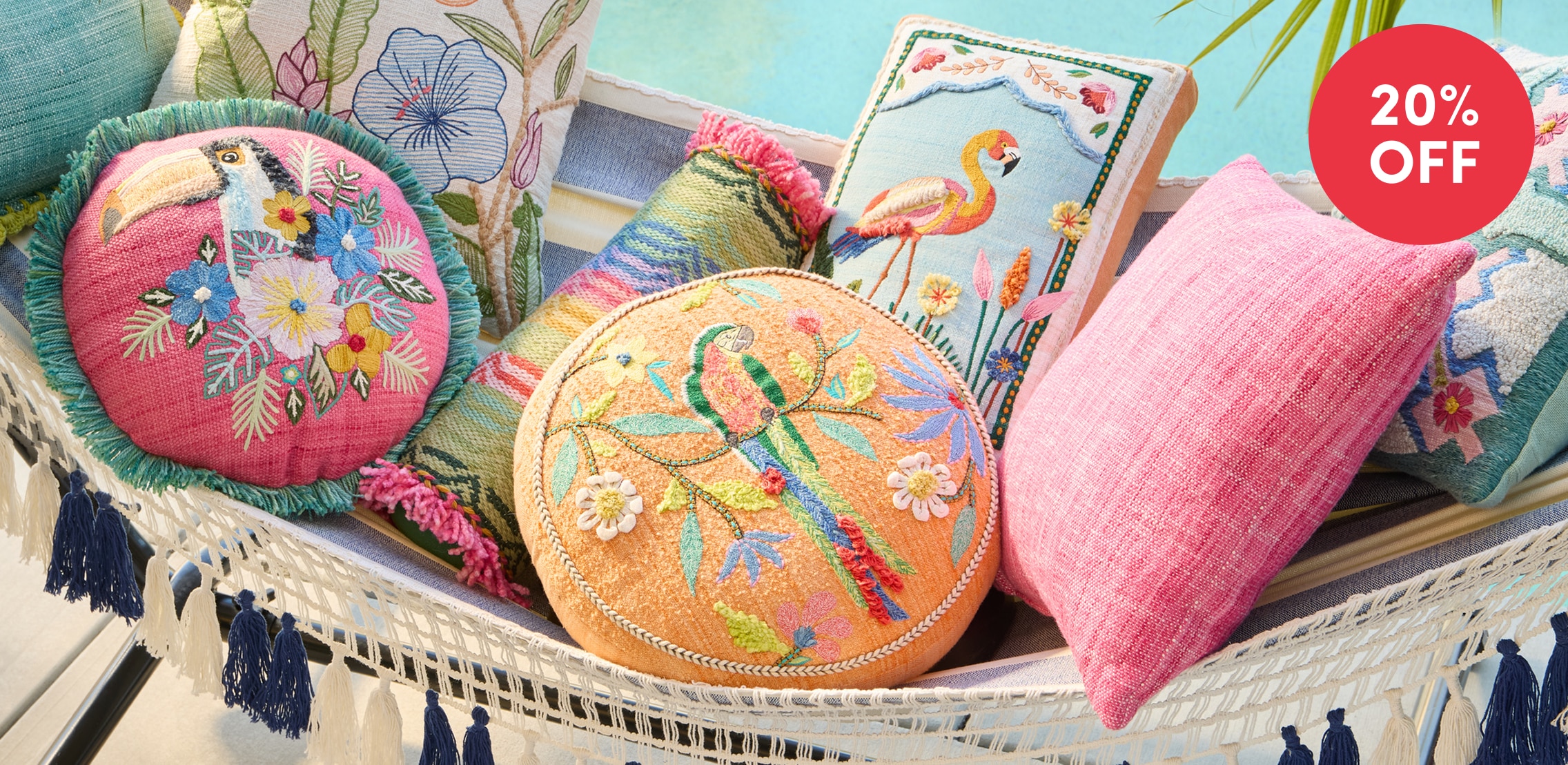 20% Off | Outdoor Pillows | SHOP NOW