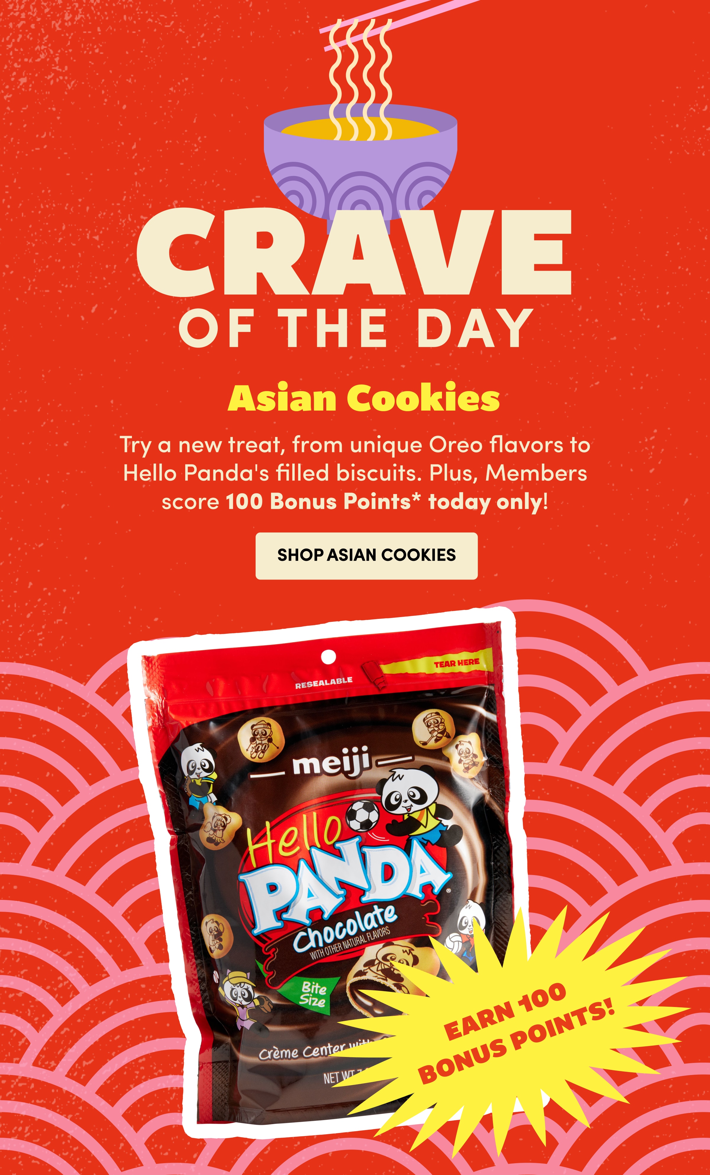 CRAVE OF THE DAY SHOP ASIAN Cookies