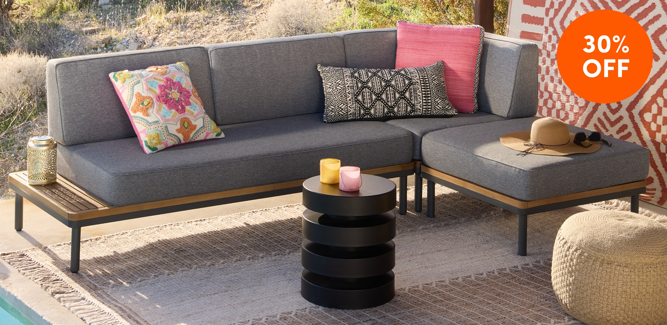 30% OFF Andorra Modular Sectional