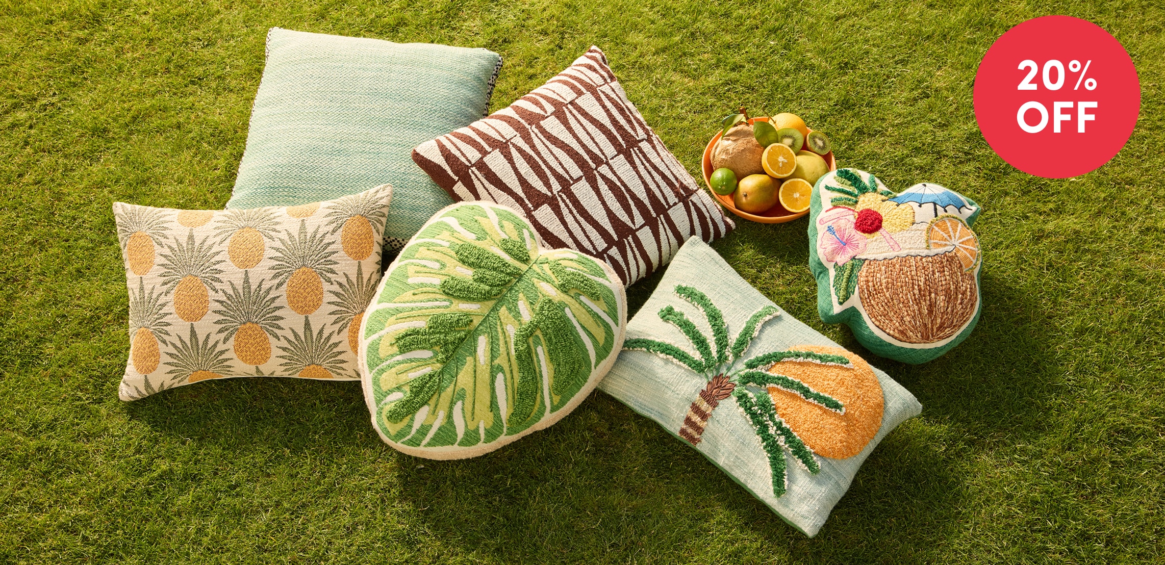 Outdoor Throw Pillows Settle In