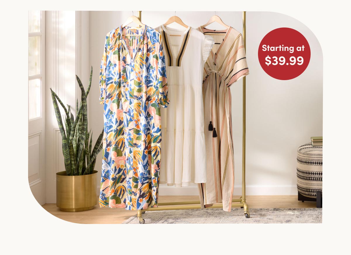  Starting At $39.99