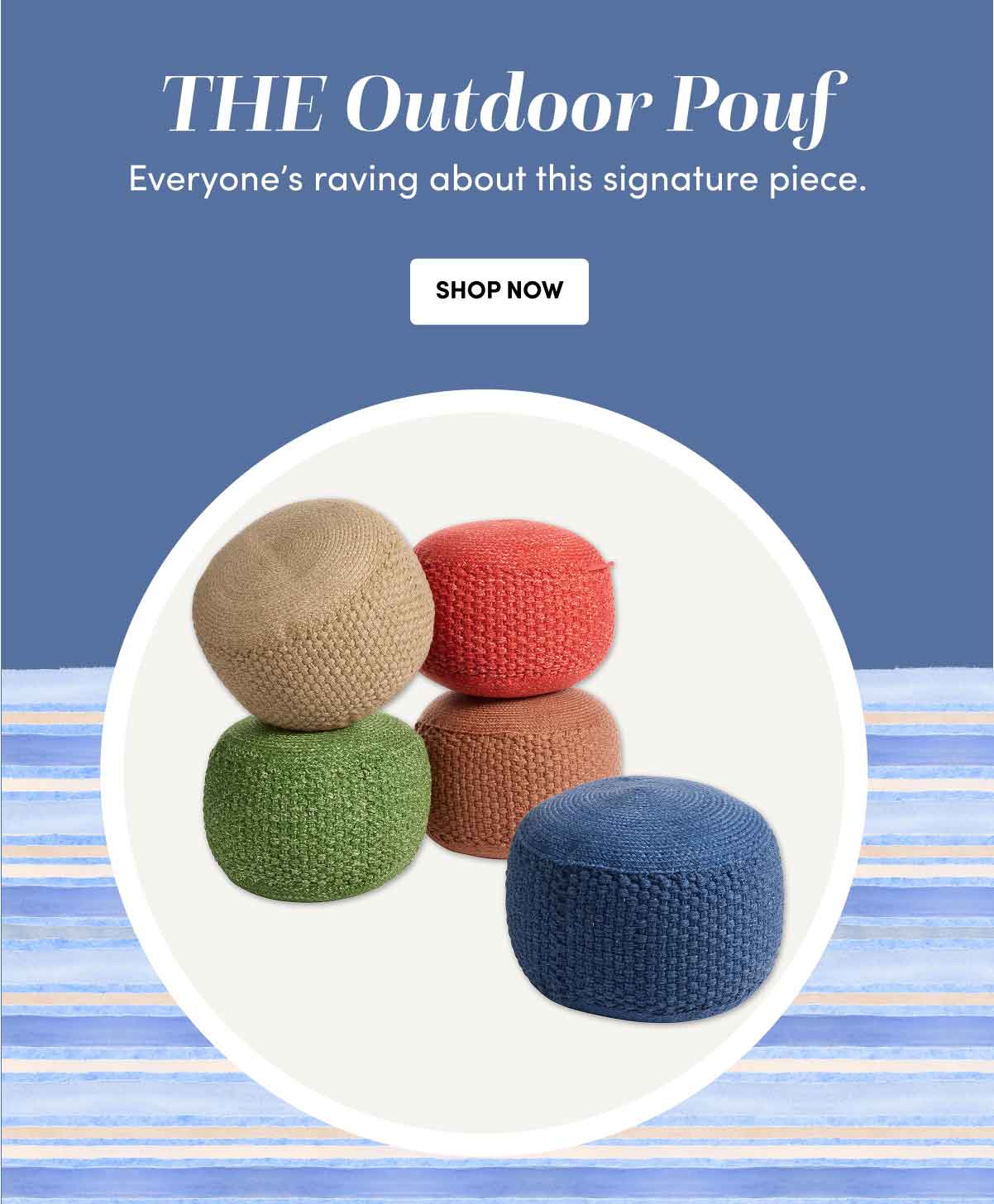  THE Outdoor Pouf ›