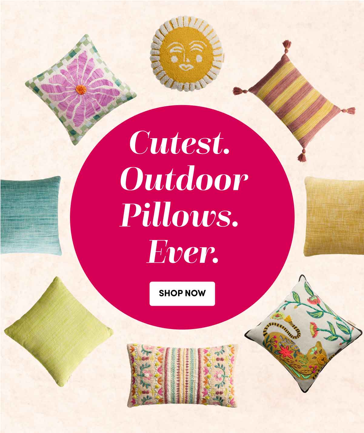  Cutest. Outdoor Pillows. Ever. ›