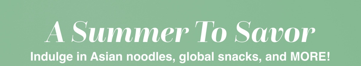 A Summer to Savor