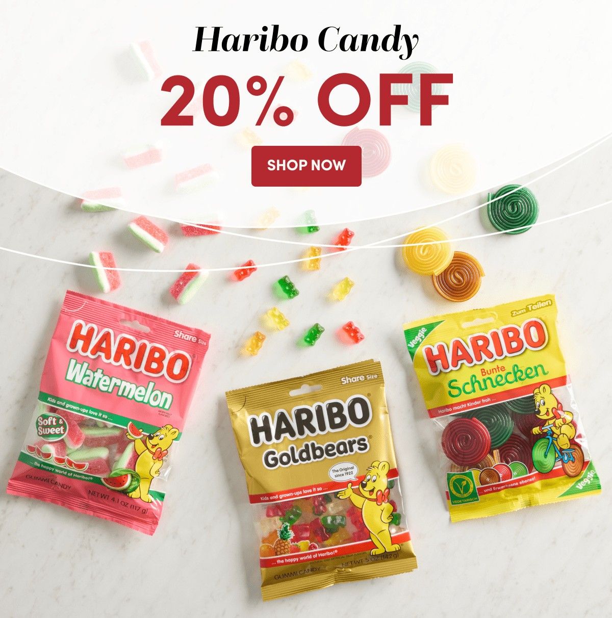 Haribo Candy 20% Off | SHOP NOW
