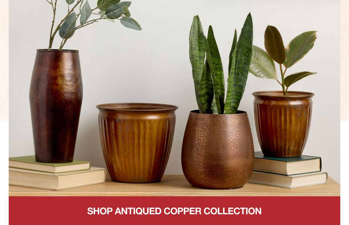 Shop Antiqued Copper Collection