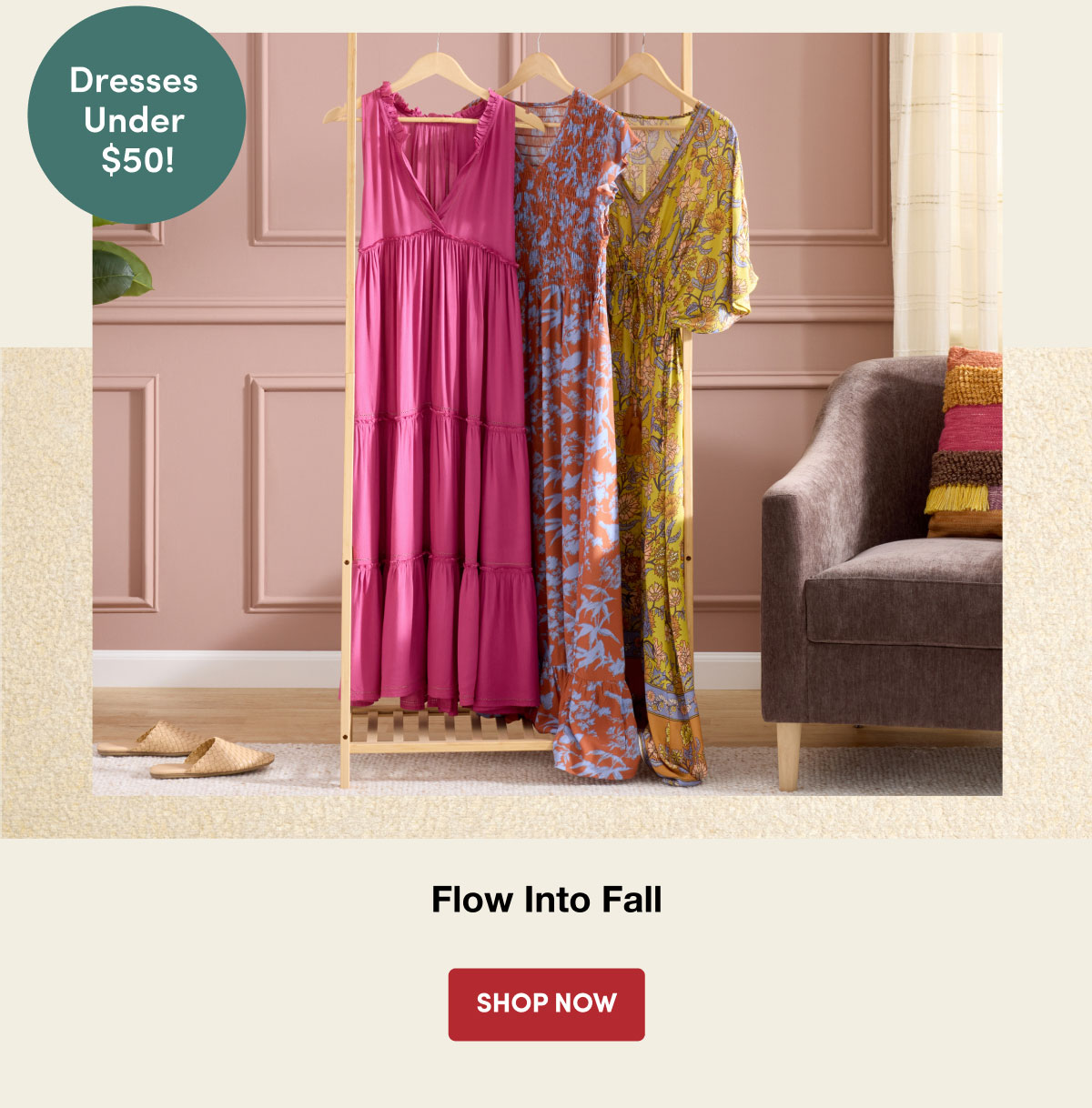 Dresses Under $50! | Flow Into Fall | SHOP NOW